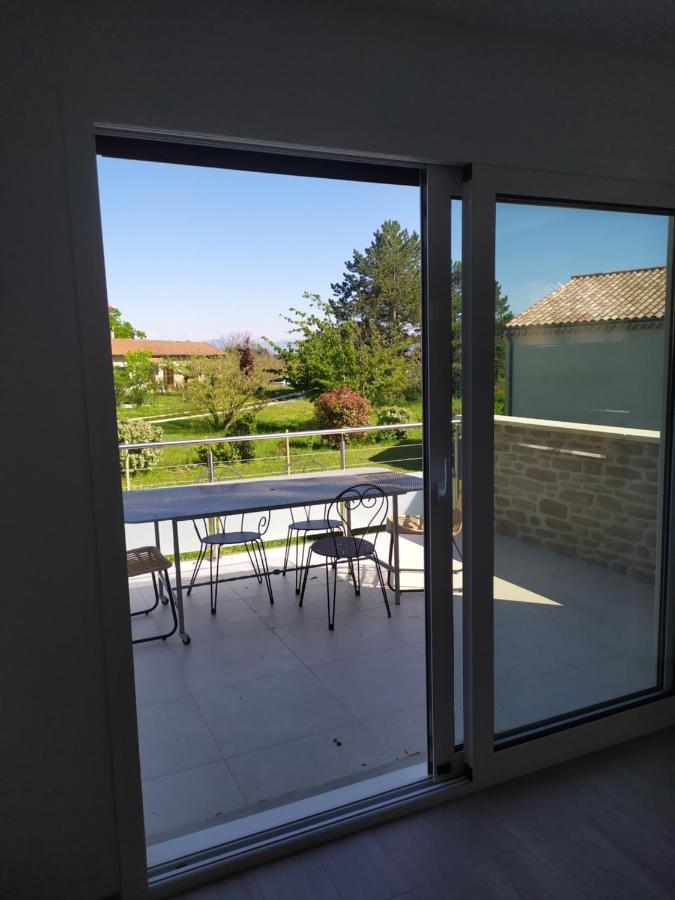 Gite Du Soleil Levant - Drome Des Collines Bren エクステリア 写真